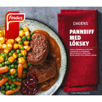 Findus Pannbiff Potatis Löksås Fryst/ 1 Port