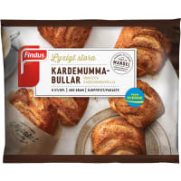 Findus Kardemumma Stora Bullar Frysta/6-pack