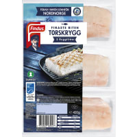 Findus Torskryggfilé Frysta/3-pack