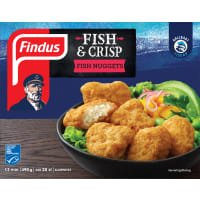 Findus Fish & Crisp Nuggets Frysta/ca. 20-pack