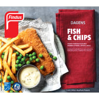 Findus Fish & Chip Fryst/1p
