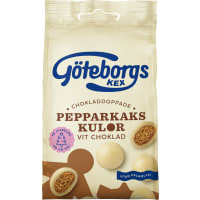 Vit Choklad Pepparkakskulor