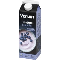 Verum Blåbär Filmjölk 3,5%