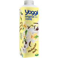 Yoggi Madagaskar Vanilj Yoghurt 2%