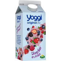 Yoggi Skogsbär Original Yoghurt 2%
