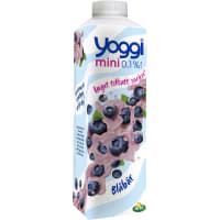 Yoggi Mini Blåbär Yoghurt 0,1%