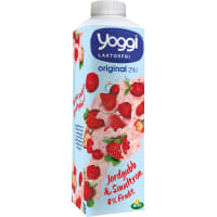 Yoggi Jordgubb Smultron Yoghurt Laktosfri  2%