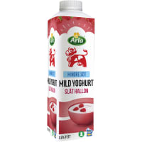 Hallon Mild Yoghurt Mindre Socker 1,5%