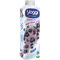 Yoggi Blåbär Yoghurt Mini Laktosfri 0,1%