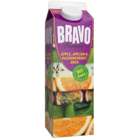 Bravo Äpple Apelsin Passionsfrukt Juice