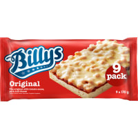 Billys Original Pan Pizza Fryst/9-pack
