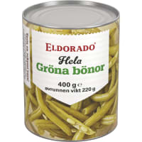 Gröna Bönor Hela
