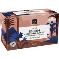 Rooibos Citrongräs Blåklint Te