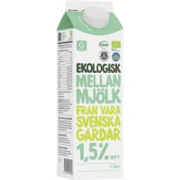 Garant Eko Mellanmjölk Ekologisk 1,5%