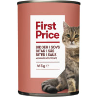 Nöt Bitar i Gelé Kattmat Våt