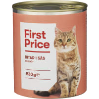 Nöt Bitar i Sås Kattmat Våt