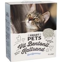 Oparfymerad Vit Bentonit Kattsand