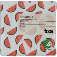 Fixa Servett Melon Party 24cm