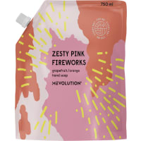 Zesty Pink Fireworks Refill Handtvål