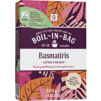 Basmati Boil-in-bag 4x125g