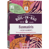 Basmati Boil-in-bag 4x125g