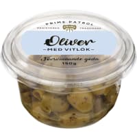 Oliver med Vitlök