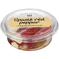 Spansk Peppar Färskostfylld