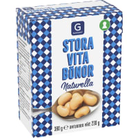 Vita Bönor Stora Naturella