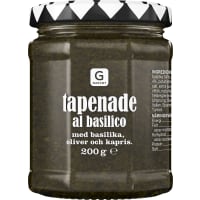 Tapenade Al Basilico Basilika Oliv Kapris