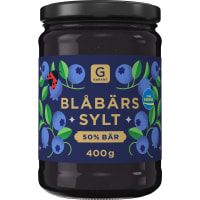 Blåbärssylt 50%