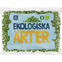 Ärter Ekologiska Frysta