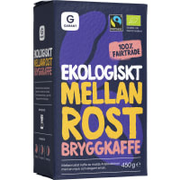 Bryggkaffe Mellanrost Eko Fairtrade