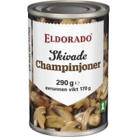 Champinjoner Skivade