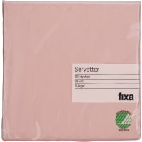 Servetter Mellow Rose 33x33cm