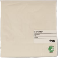 Servetter Creame 40x40cm