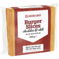 Burgers Slices Cheddar Chili