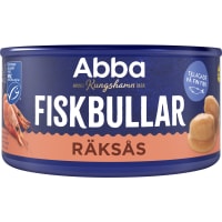 Abba Fiskbullar i Räksås
