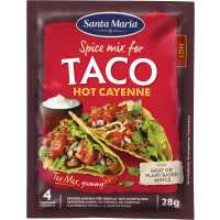 Santa Maria Taco Spice Mix Hot Cayenne