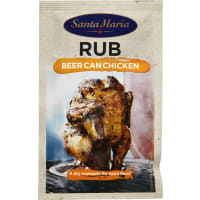 Santa Maria Rub Beer Can Chicken
