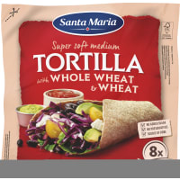 Santa Maria Tortilla Whole Wheat Medium 8-pack