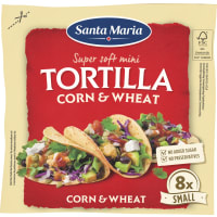 Tortilla Corn & Wheat Small 8-pack
