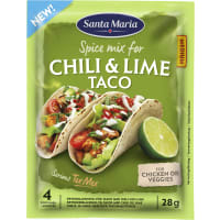 Santa Maria Taco Spice Mix Chili & Lime Medium