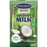 Santa Maria Coconut Milk Organic