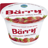 Bärry Jordgubb Smultron Yoghurt 2,7%
