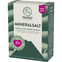 Mineralsalt Havssalt Mindre Nat med Jod