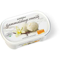 Vanilj Gammaldags Glass