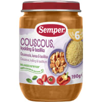 Couscous Kyckling & Basilika Från 6 Månader
