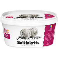 Saltlakrits Gräddglass