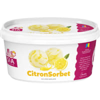 Citronsorbet