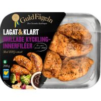 Kycklinginnerf Grillad Bbq Smak Sverige